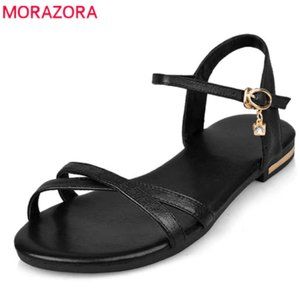 MORAZORA Size 33-46 2021 new arrive women sandals